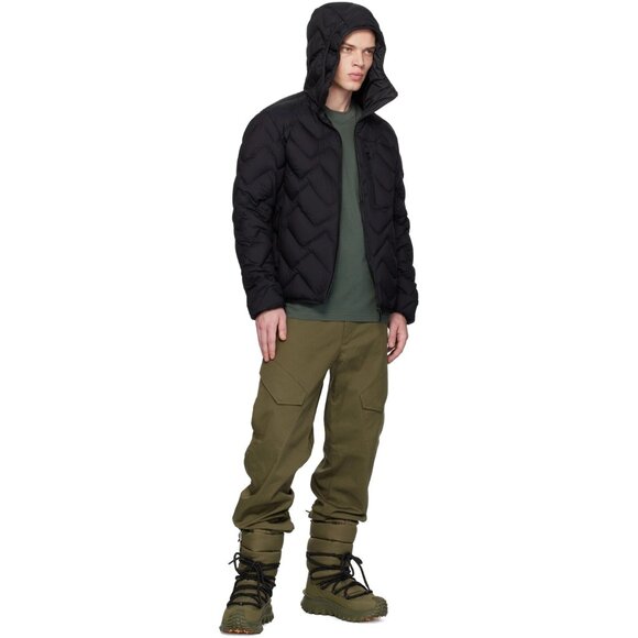 Moncler Steliere Jacket in Black 1 New Mens Lightweight Puffer Coat - Picture 3 of 16